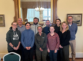Ards & North Down staff completing their ILM Level 3 Award in Leadership and Management